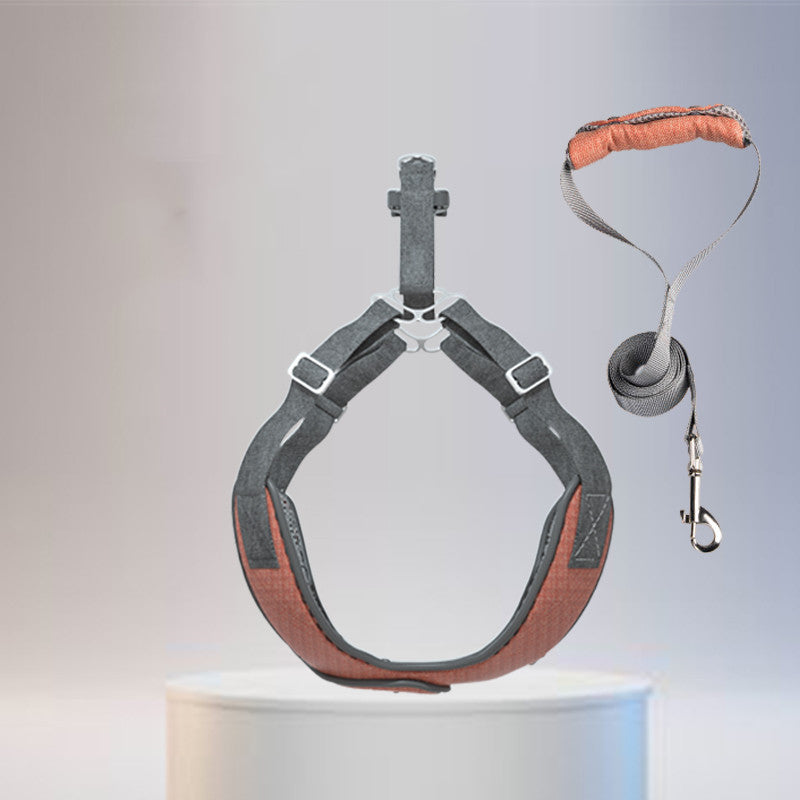 Dog Chest Strap and Leash Set-4
