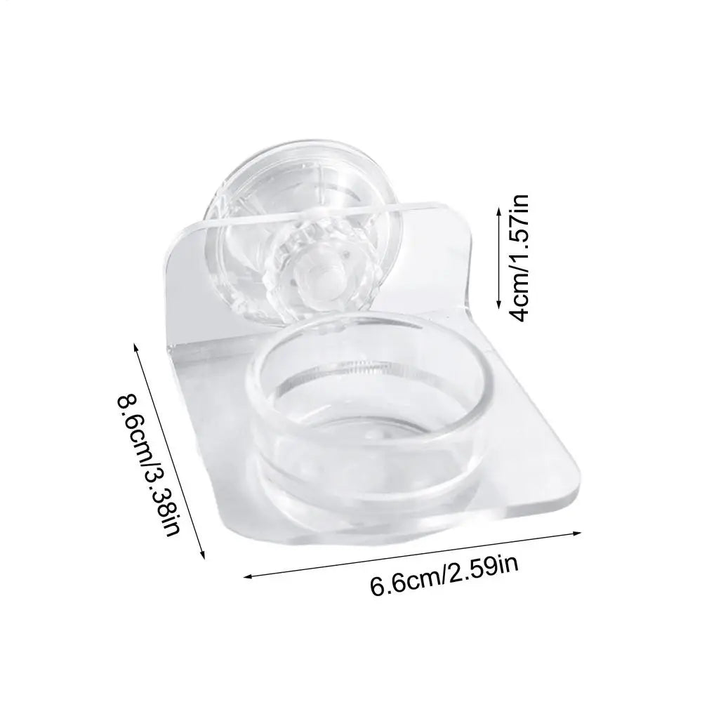Magnetic Reptile Feeding Ledge - Suction Cup Food Station for Geckos & Lizards | Petziverse
