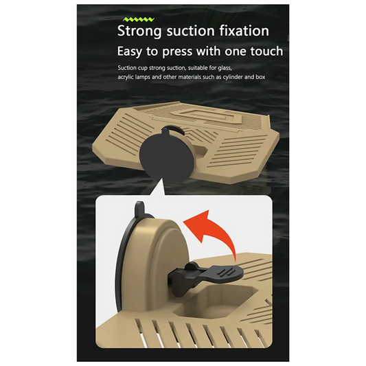Premium Turtle Basking Platform - Floating Aquarium Island for Reptiles