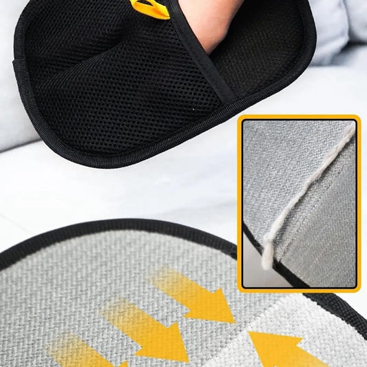 Premium Pet Hair Removal Gloves - Professional Static-Free Grooming Kit