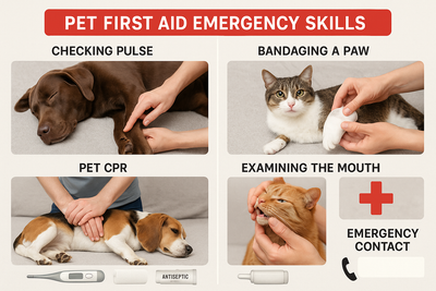 First Aid for Pets: Essential Emergency Skills Every Owner Should Know