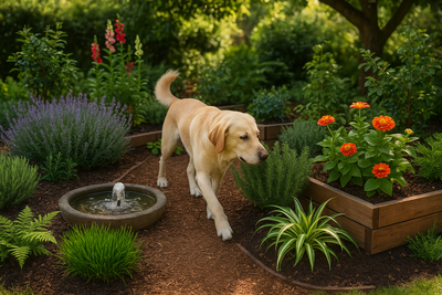 Creating a Pet-Friendly Garden: Safe Plants, Fun Features & Design Ideas