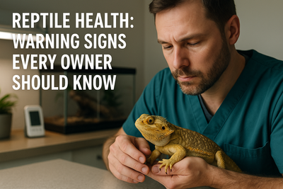 Reptile Health: Warning Signs Every Owner Should Know