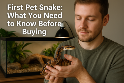 First Pet Snake: What You Need to Know Before Buying