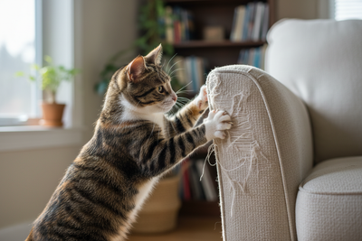 Why Is My Cat Scratching the Furniture? 5 Solutions That Actually Work