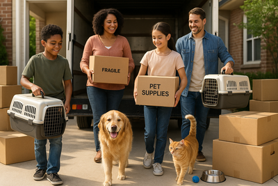 Moving House with Pets: Complete Stress-Free Guide