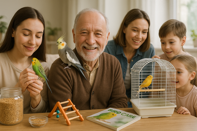 Beginner's Guide to Keeping Pet Birds: Everything You Need to Know