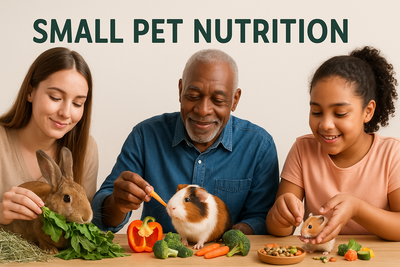 Small Pet Nutrition: What to Feed Your Rabbit, Guinea Pig, or Hamster
