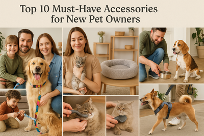 Top 10 Must-Have Accessories for New Pet Owners