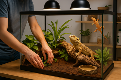 Setting Up Your First Reptile Terrarium: Complete Guide