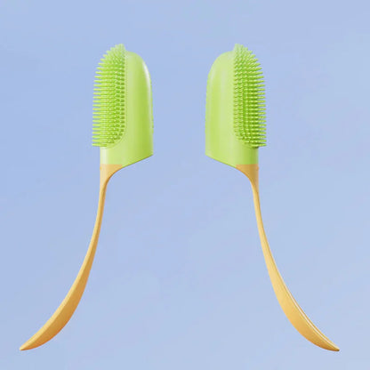 Silicone Finger Toothbrush for Dogs and Cats - Pet Dental Care Tool