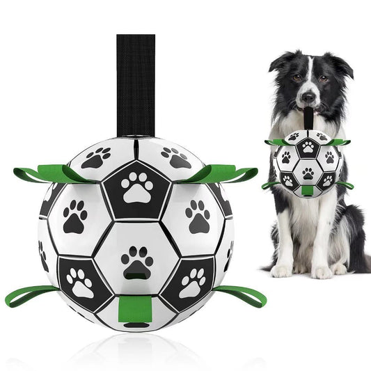 Premium Interactive Dog Football Toy - Professional Training Ball
