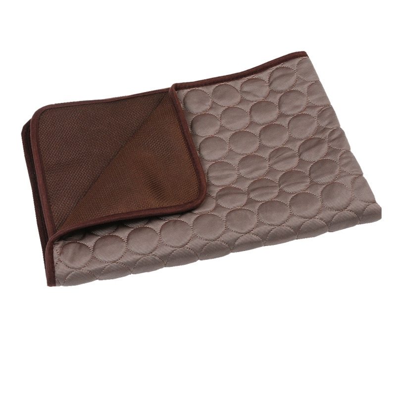 Premium Dog Cooling Mat - Ice Silk Pet Cooling Pad for Hot Weather Relief