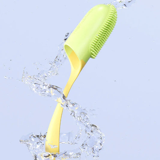 Silicone Finger Toothbrush for Dogs and Cats - Pet Dental Care Tool