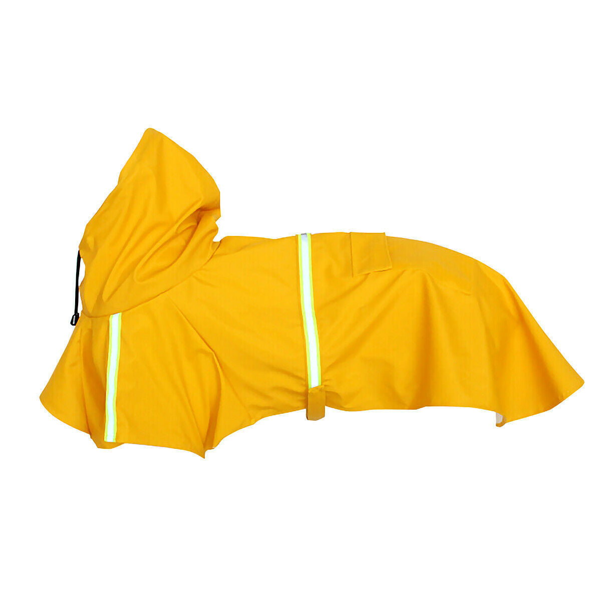 Waterproof Dog Raincoat - Reflective Hooded Jacket with Leash Hole