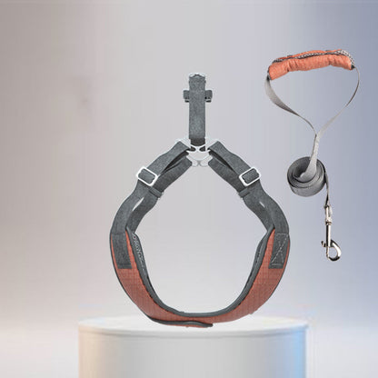 Dog Chest Strap and Leash Set-4
