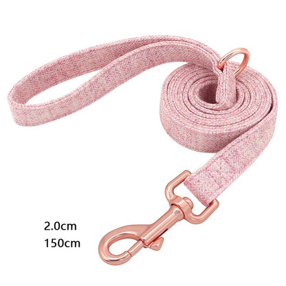 Engraved Adjustable Non-Woven Dog Collar-3