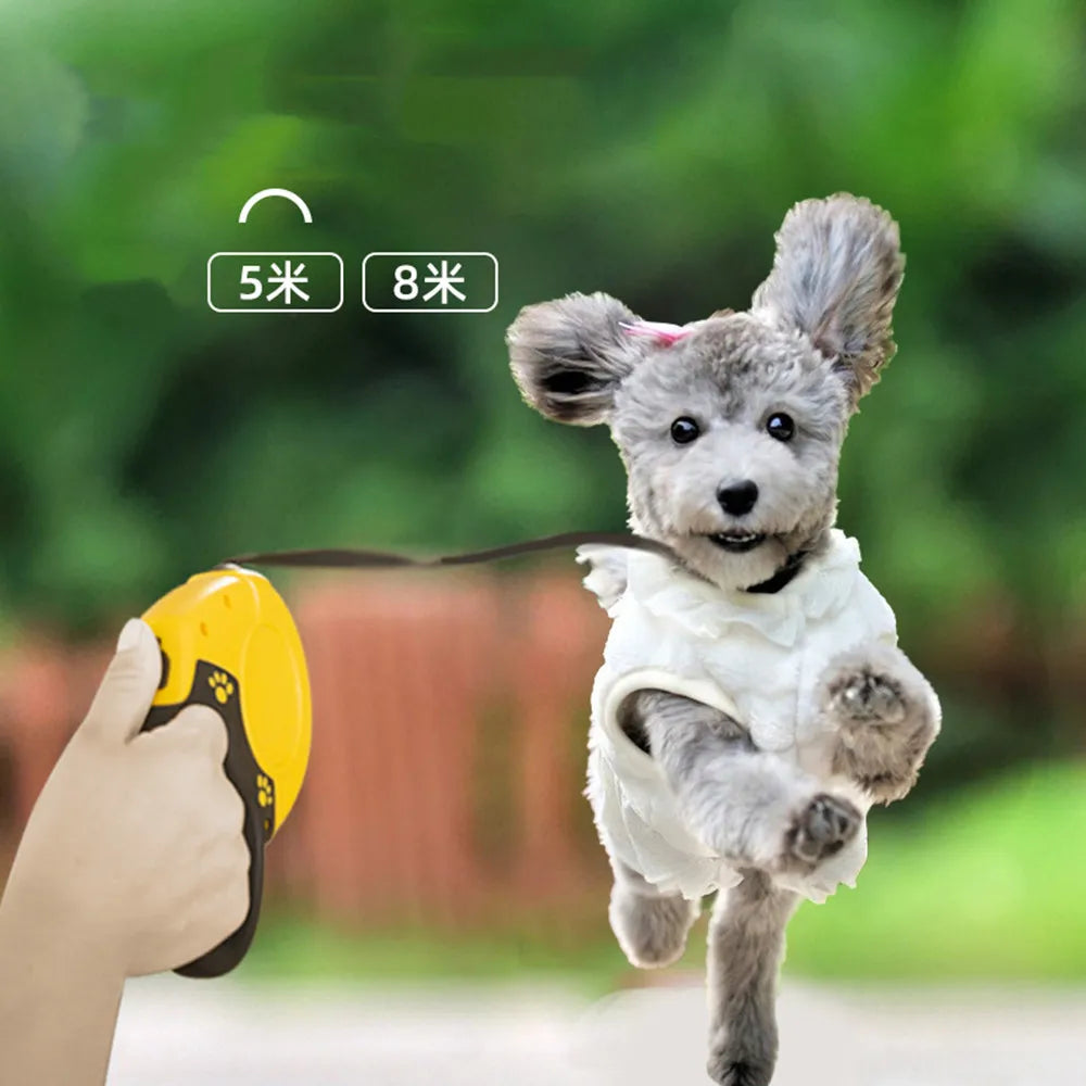 Retractable Dog Leash - 5m/8m Heavy-Duty Lead for Medium to Large Dogs | Petziverse