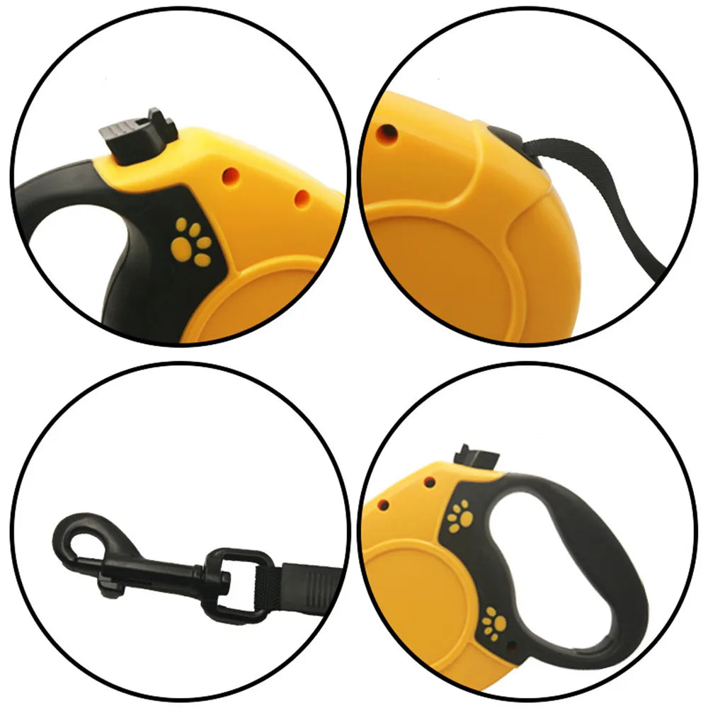 Retractable Dog Leash - 5m/8m Heavy-Duty Lead for Medium to Large Dogs | Petziverse