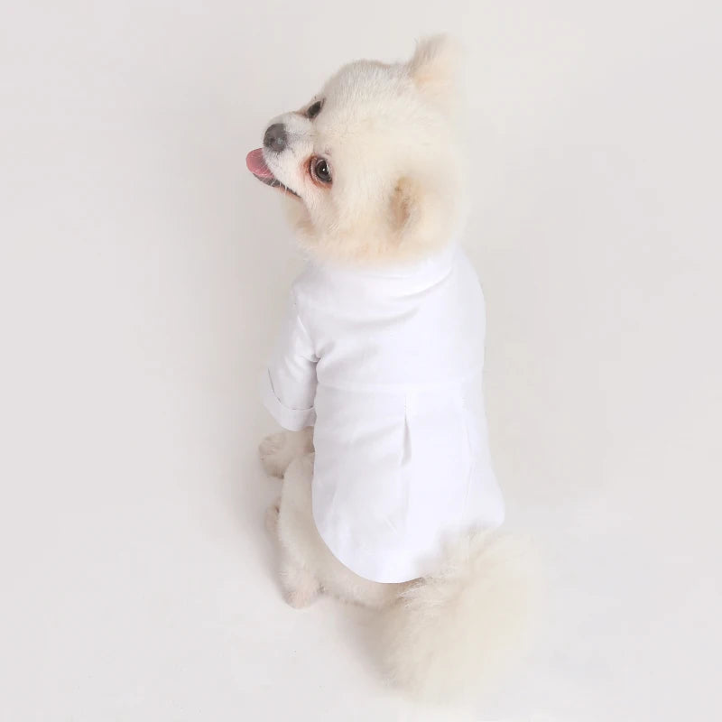 Premium Dog Hoodie - Soft Cotton Pet Sweater for Small Dogs Pomeranian Yorkshire Terrier