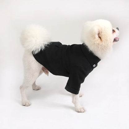 Premium Dog Hoodie - Soft Cotton Pet Sweater for Small Dogs Pomeranian Yorkshire Terrier