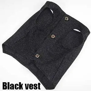 Premium Dog Vest Suit - Formal Wedding Party Outfit for Small Dogs & Cats