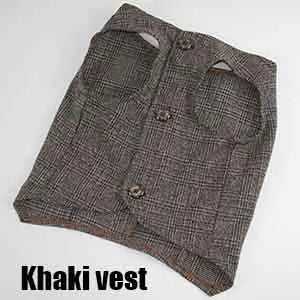 Premium Dog Vest Suit - Formal Wedding Party Outfit for Small Dogs & Cats