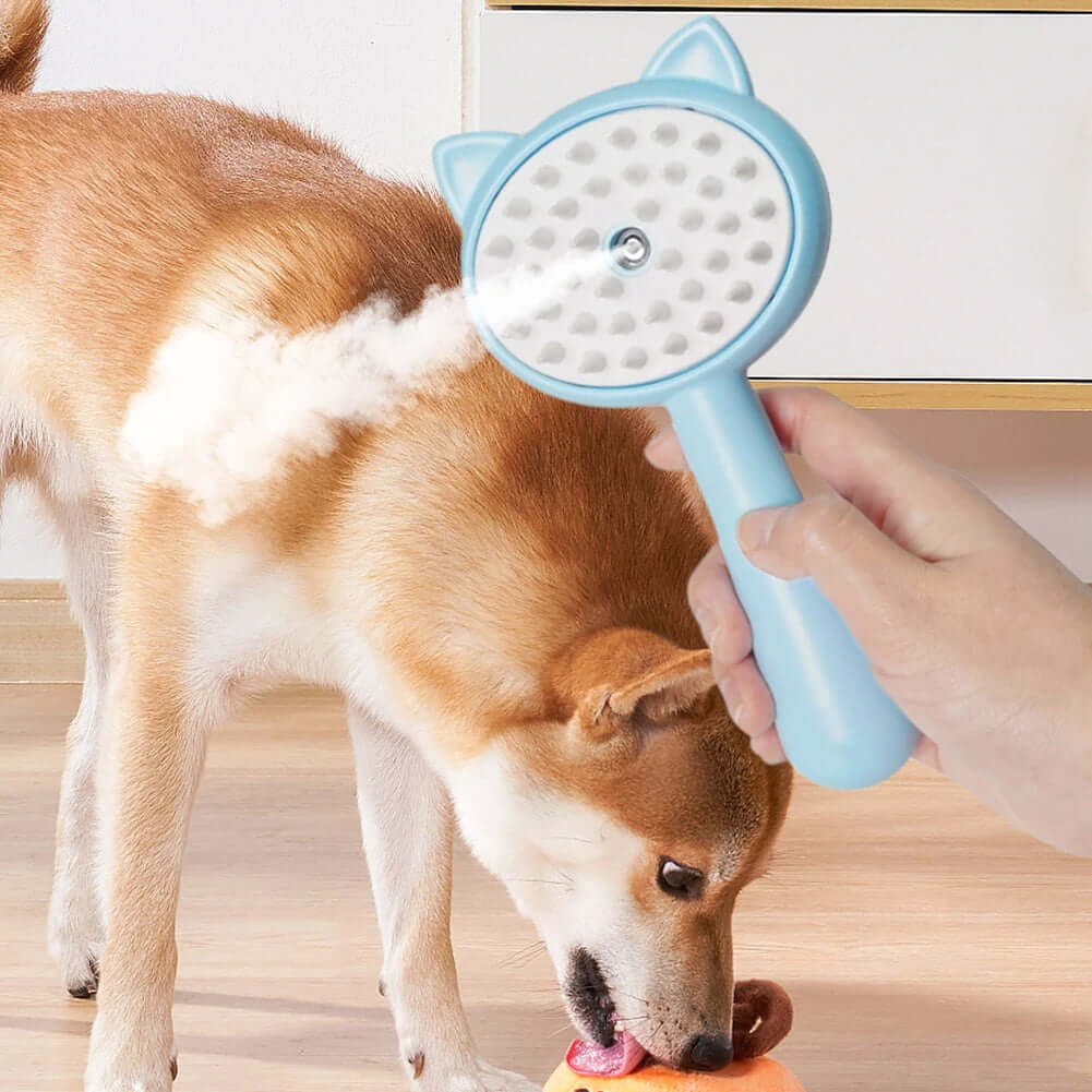 Multifunctional Steam Cat Grooming Brush-2