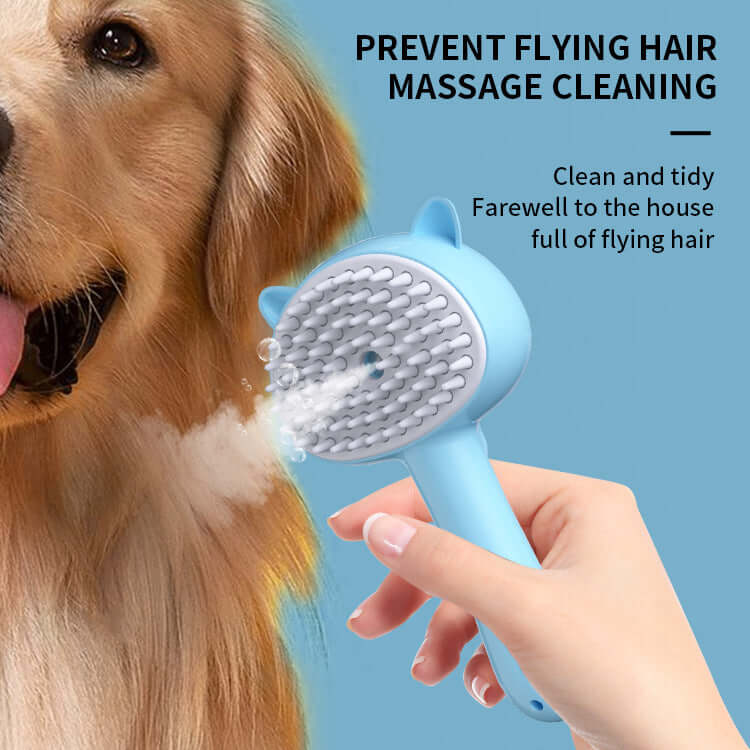 Multifunctional Steam Cat Grooming Brush-4