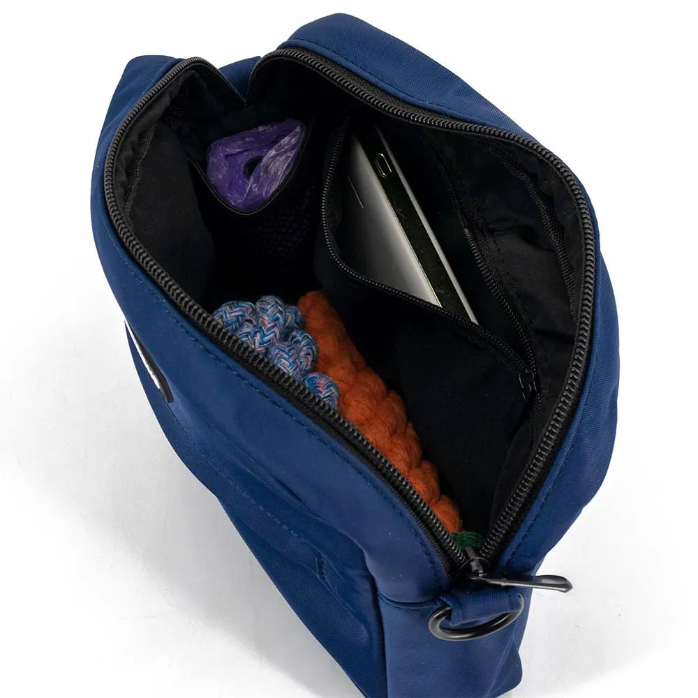Waterproof Dog Treat Pouch - Training Bag with Built-in Poop Dispenser | Petziverse
