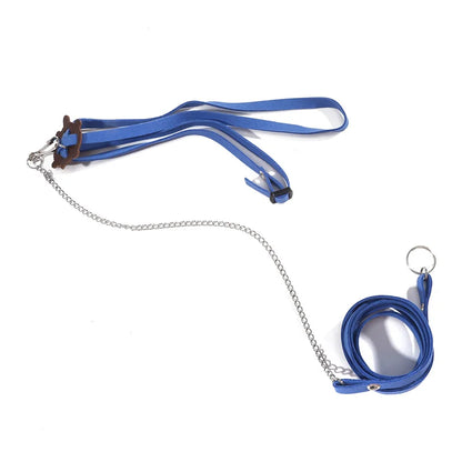 Soft Reptile Leash - Professional Velvet Training Harness for Turtles and Lizards