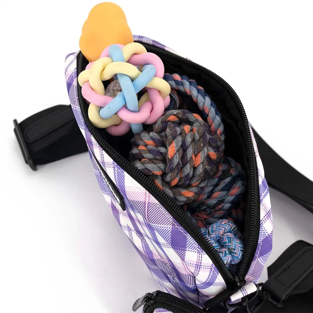 Waterproof Dog Treat Pouch - Training Bag with Built-in Poop Dispenser | Petziverse
