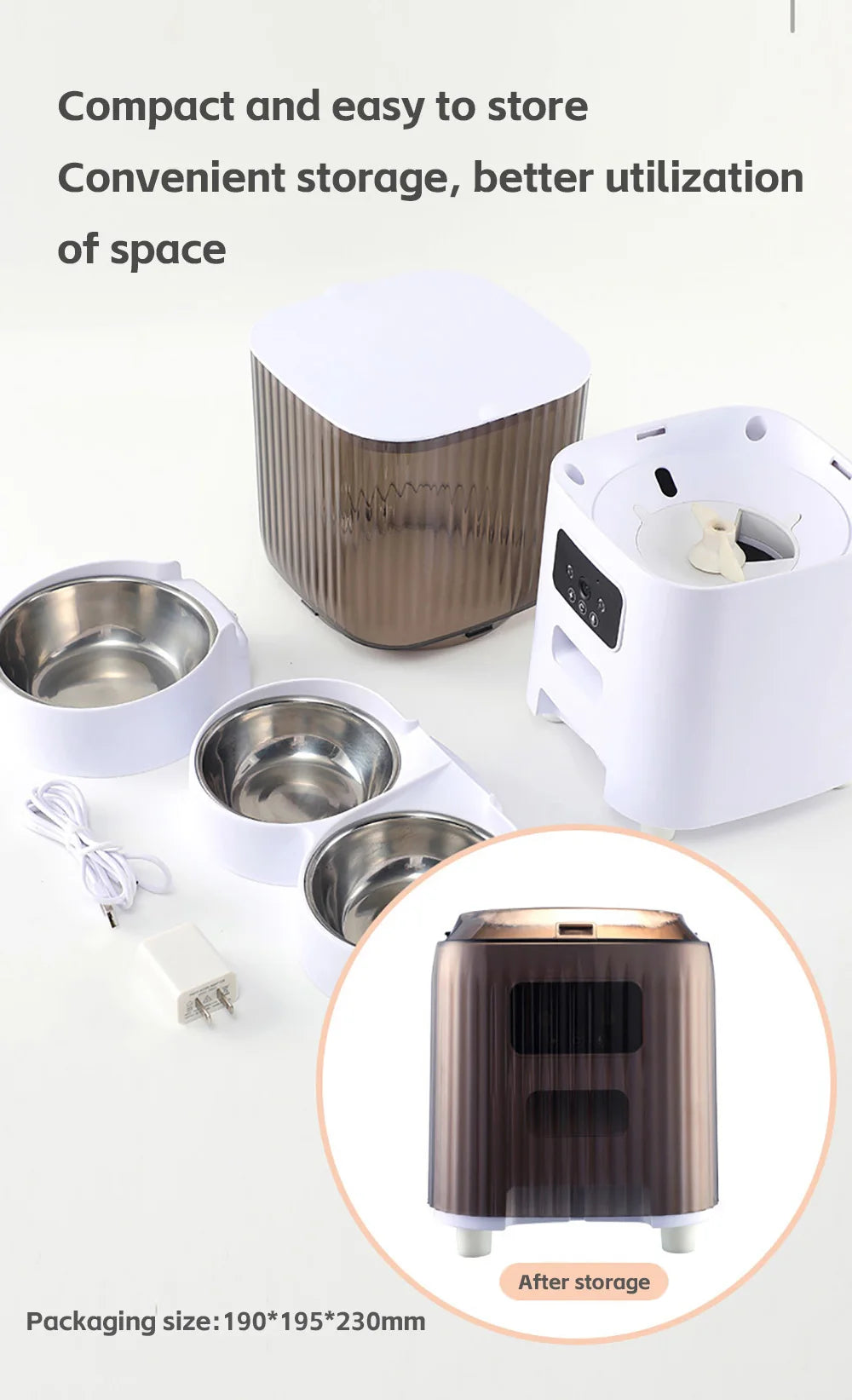 Smart Pet Feeder with HD Camera - 5L Automatic WiFi Food Dispenser System