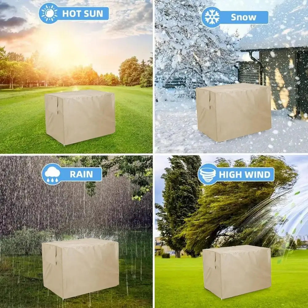 Waterproof Pet Crate Cover - Oxford Windproof Dog Kennel Cover for Indoor Use