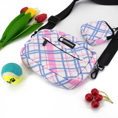 Waterproof Dog Treat Pouch - Training Bag with Built-in Poop Dispenser | Petziverse