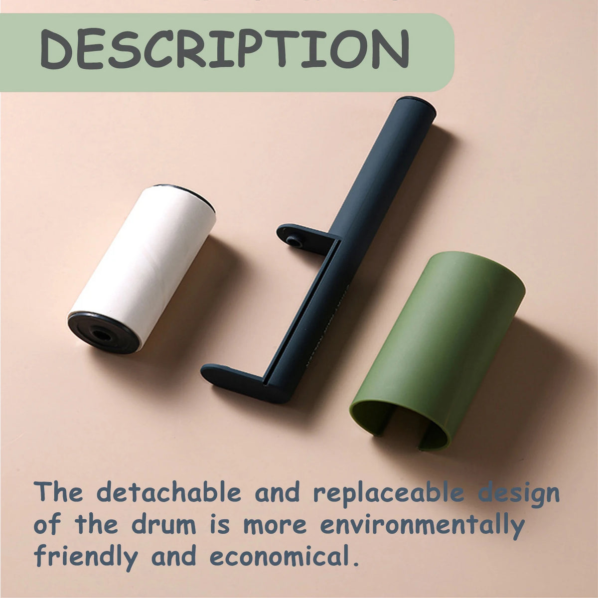 Premium Pet Hair Lint Roller - Professional Cleaning Tool with Dust-Proof Case