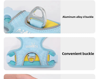 Breathable Dog Vest Harness - Waterproof Chest Strap Walking System