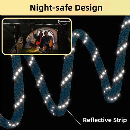 Interactive Dog Bungee Rope Toy - Hanging Exercise & Training System