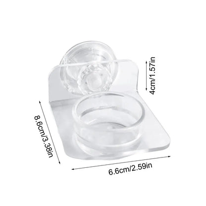 Magnetic Reptile Feeding Ledge - Suction Cup Food Station for Geckos & Lizards | Petziverse