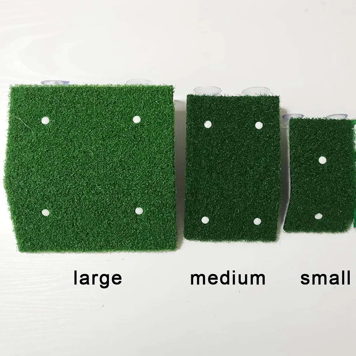 Grass Turtle Basking Platform - Natural Lawn Ramp for Aquarium Tanks