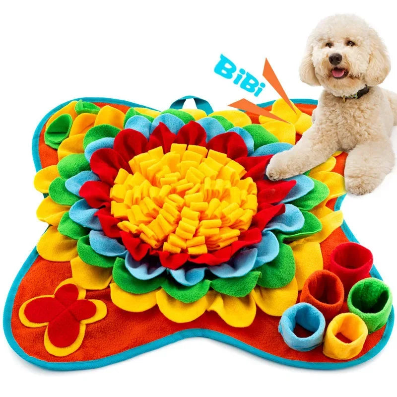 🐕 Premium Dog Snuffle Mat - Interactive Feeding Puzzle by Petziverse