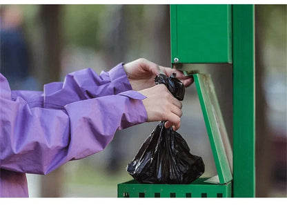 Premium LED Dog Poop Bag Dispenser - Illuminated Waste Bag System with Biodegradable Bags