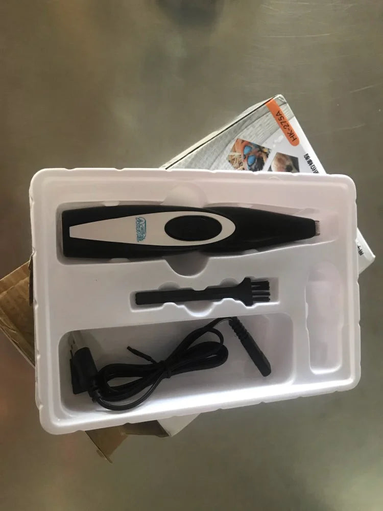 Professional Dog Grooming Clippers - USB Rechargeable Silent Pet Trimmer Kit
