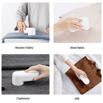 USB Rechargeable Lint Remover - Portable Fabric Shaver for Clothing & Furniture