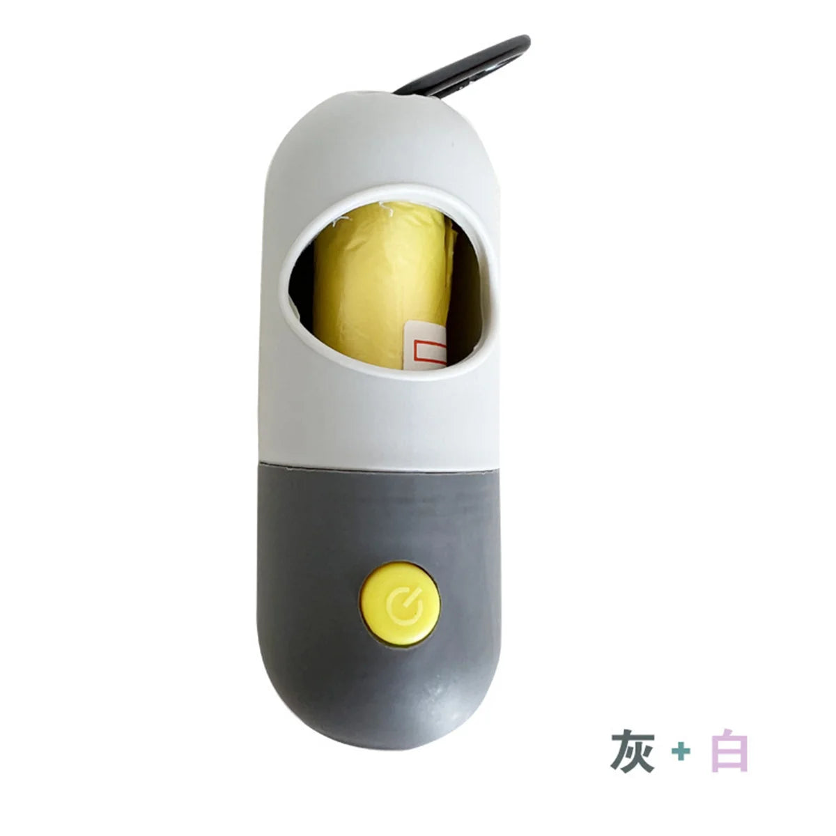 Premium LED Dog Poop Bag Dispenser - Illuminated Waste Bag System with Biodegradable Bags