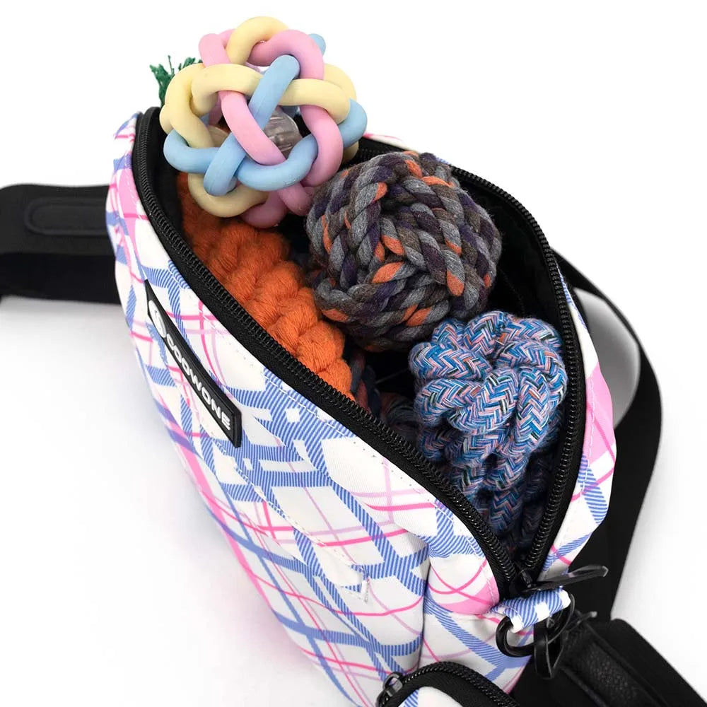 Waterproof Dog Treat Pouch - Training Bag with Built-in Poop Dispenser | Petziverse