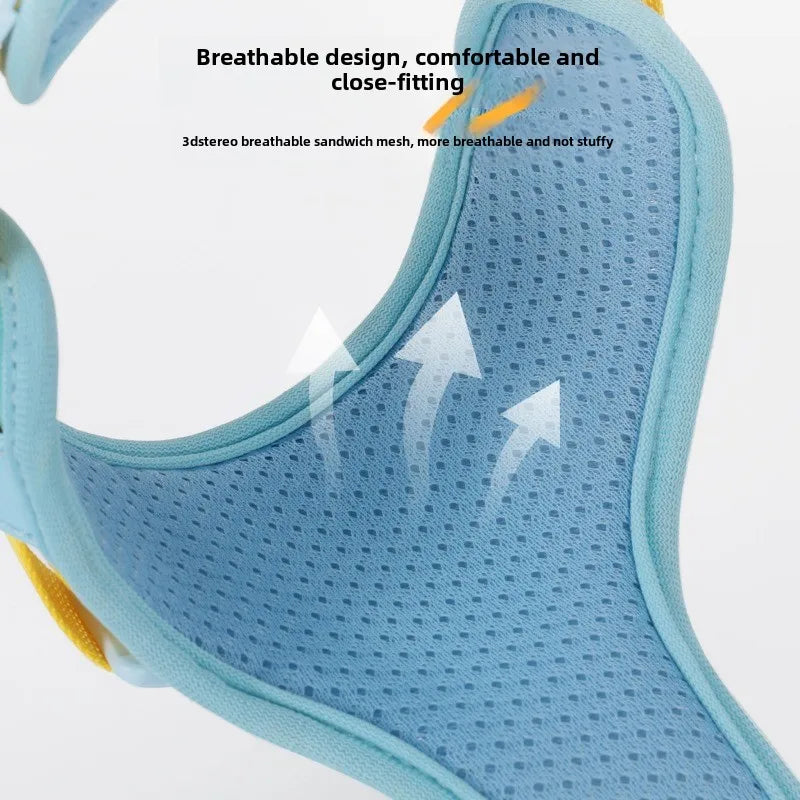 Breathable Dog Vest Harness - Waterproof Chest Strap Walking System