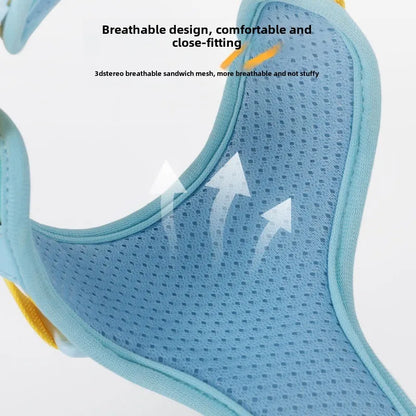 Breathable Dog Vest Harness - Waterproof Chest Strap Walking System