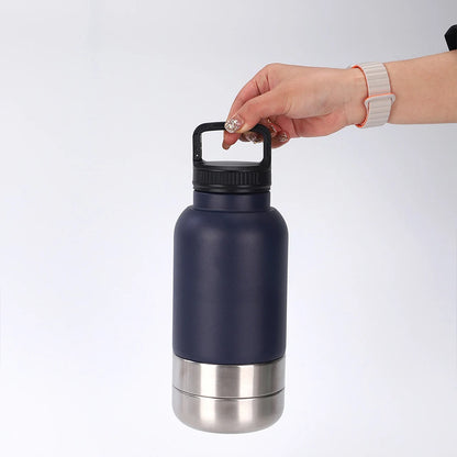 3 in 1 Dog Travel Water Bottle - Portable Hydration Solution for Outdoor Adventures
