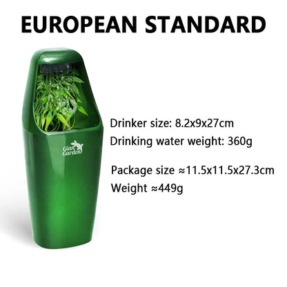 Reptile Drinking Water Filter Fountain Automatic Feeding Drinker Lizard Chameleon Snake Frog Reptiles